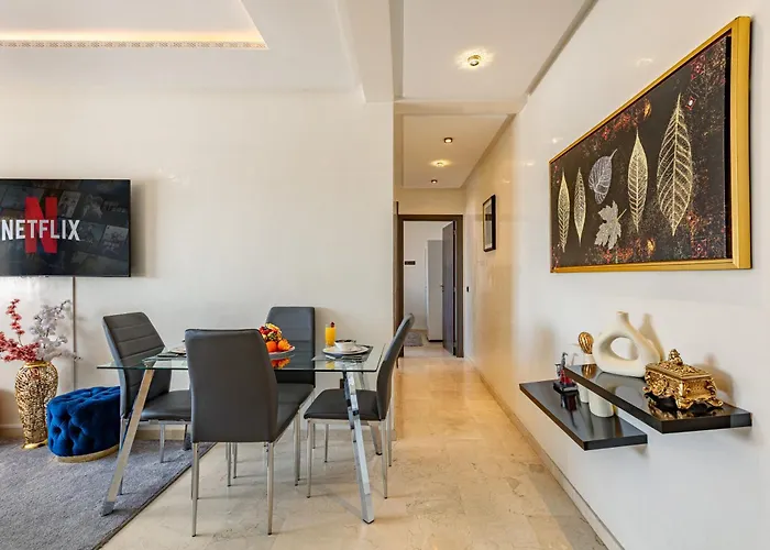 Cozy 2-Bedroom Apartment In Gueliz, Marrakech