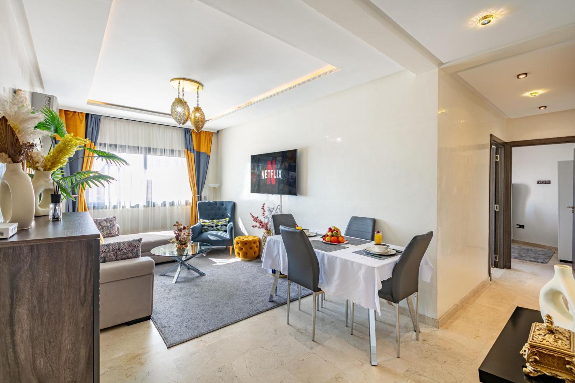 Apartamento Cozy 2-bedroom In Gueliz, Marrakech Marrakesh