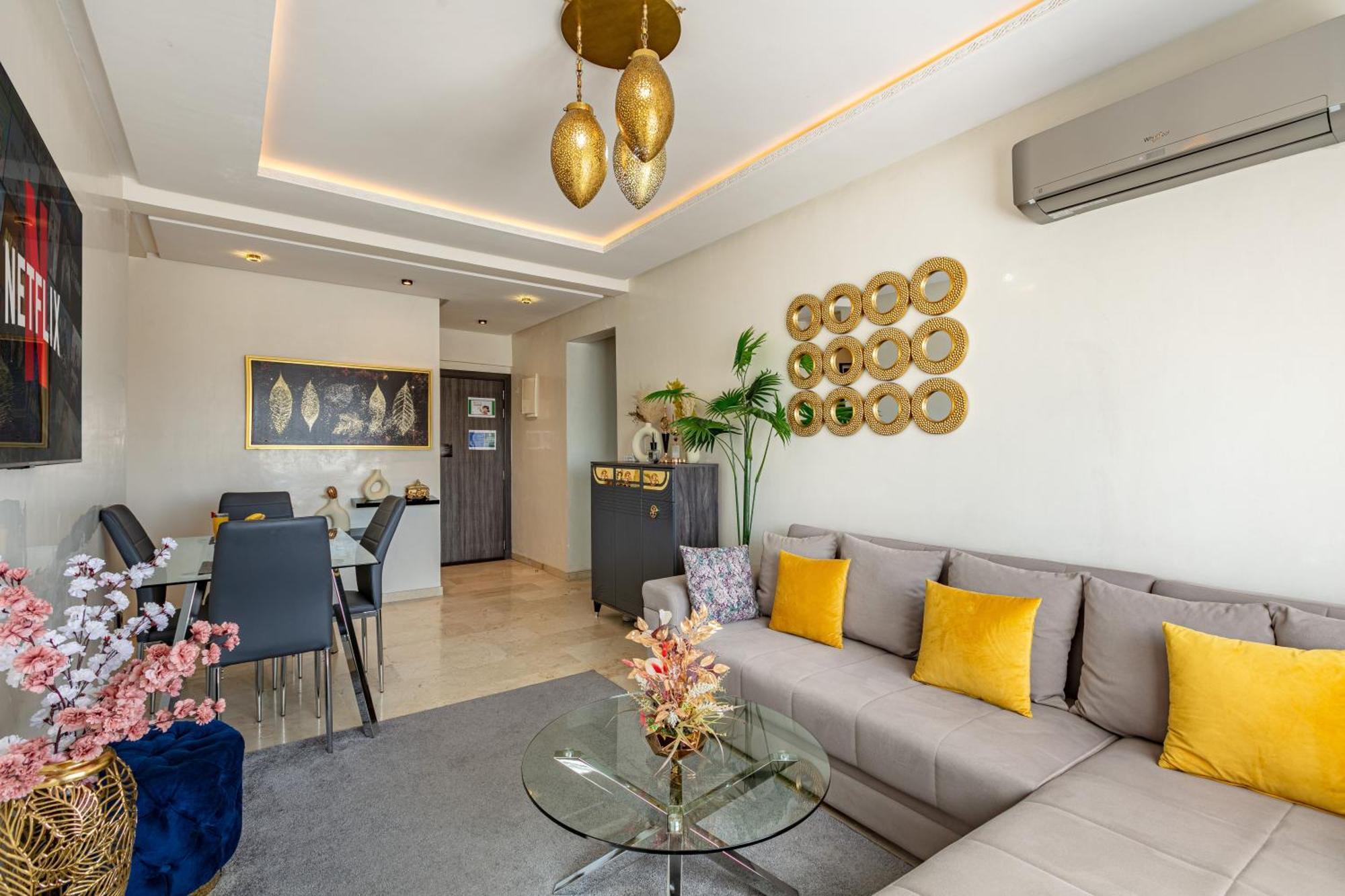 Apartamento Cozy 2-bedroom In Gueliz, Marrakech