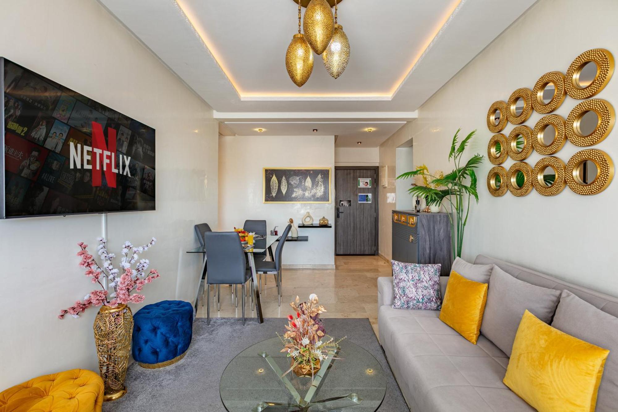 Cozy 2-bedroom In Gueliz, Marrakech 公寓 马拉喀什
